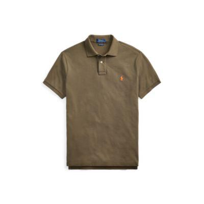 Ralph Lauren Classic Fit Mesh Polo Shirt Expedition Olive 4x Big