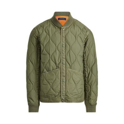 Ralph Lauren Quilted Taffeta Jacket Mountain Green