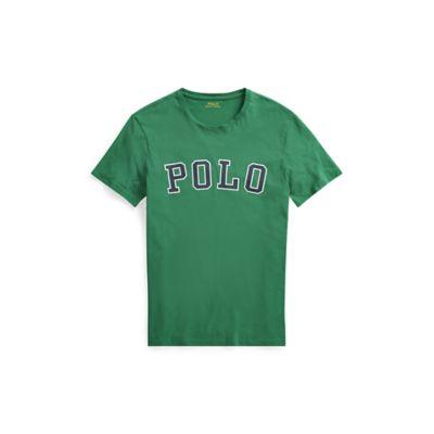 Ralph Lauren Custom Slim Fit Cotton T-shirt Athletic Green