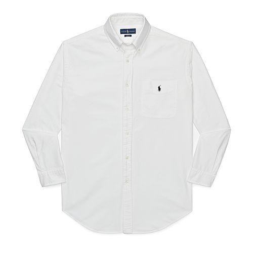Polo Ralph Lauren Easy Fit Cotton Oxford Shirt White