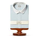 Ralph Lauren Striped Cotton Dress Shirt Rl 985 White Blue
