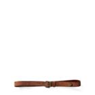 Ralph Lauren Roughout Leather Belt Light Brown