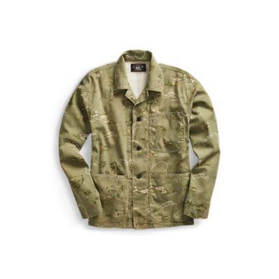 Ralph Lauren Cotton Chore Jacket Olive