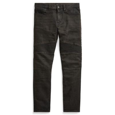 Ralph Lauren Eldridge Skinny Stretch Jean Russel Brown Stretch