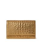 Ralph Lauren Quilted Nappa Chain Wallet Gold