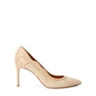 Ralph Lauren Eulee Suede-nappa-leather Pump Biscuit