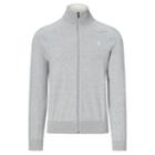 Polo Ralph Lauren Cotton Full-zip Sweater Rugby Heather