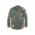 Ralph Lauren Classic Fit Western Shirt Green Multi