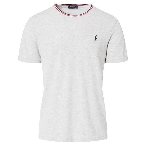 Polo Ralph Lauren Custom-fit Cotton Mesh T-shirt Spring Heather