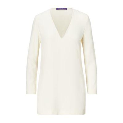 Ralph Lauren Elisa Cady Tunic Vanilla