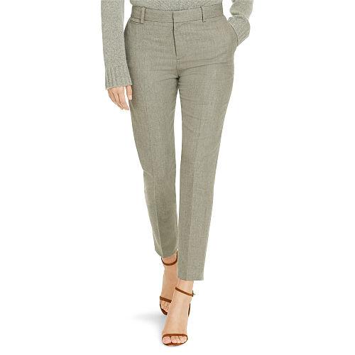 Polo Ralph Lauren Wool Straight Pant Montauk Grey
