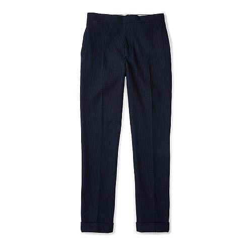 Ralph Lauren Rrl Bryant Cotton Seersucker Pant Indigo