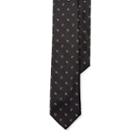 Polo Ralph Lauren Silk Pine Jacquard Tie Black/white
