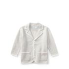 Ralph Lauren Merino Wool-blend Cardigan Light Grey Heather 12m