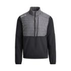 Ralph Lauren Hybrid Half-zip Pullover Mechanic Grey/polo Black