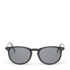 Polo Ralph Lauren Thin Round Sunglasses Shiny Black