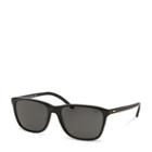 Polo Ralph Lauren Square Sunglasses Shiny Black