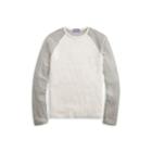 Ralph Lauren Crewneck Long-sleeve T-shirt Pearl Grey Mlng/lt Grey M