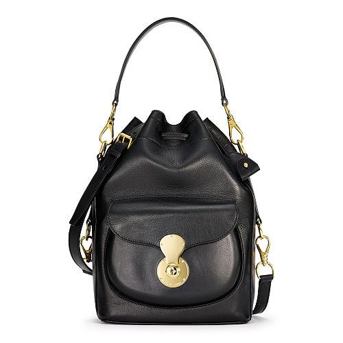 Ralph Lauren Nappa Ricky Drawstring Bag