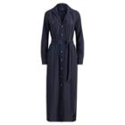 Ralph Lauren Pinstripe Silk Shirtdress Bespoke Pinstripe