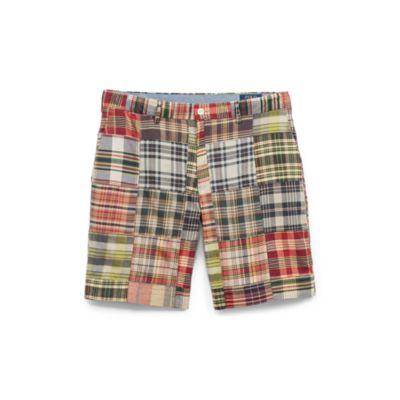 Ralph Lauren Classic Fit Madras Short Blue/red Patchwork 48 Big