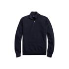 Ralph Lauren Wool-cashmere Half-zip Sweater Classic Chairman Navy