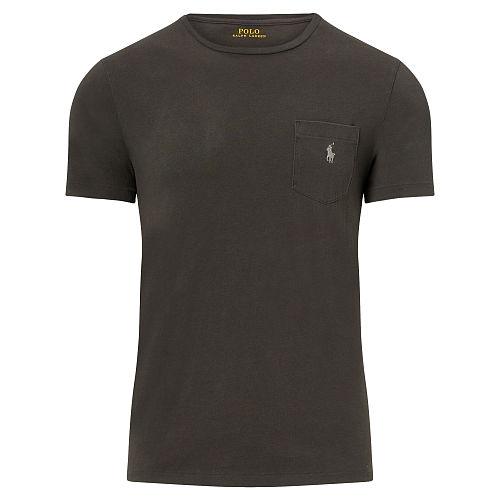 Polo Ralph Lauren Cotton Jersey Pocket T-shirt Black Mask