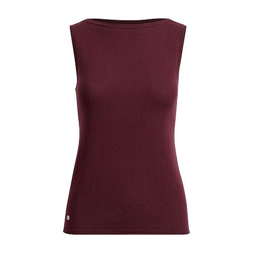 Ralph Lauren Lauren Knit Silk-blend Sleeveless Top