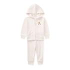 Ralph Lauren French Terry Hoodie & Pant Set Delicate Pink 9m