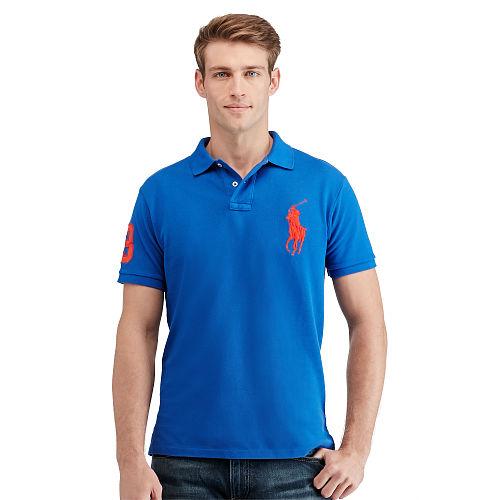 Polo Ralph Lauren Custom-fit Big Pony Polo Lauren Blue