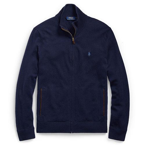 Polo Ralph Lauren Merino Wool Full-zip Sweater