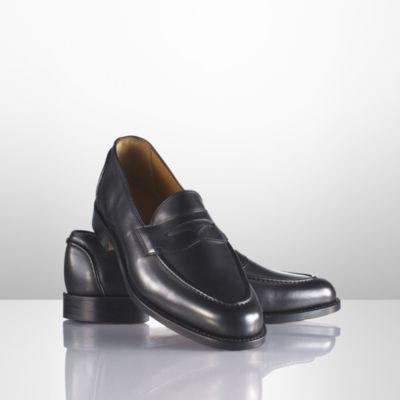 Ralph Lauren Singleton Calf Loafer Black