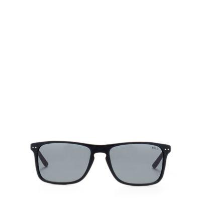 Ralph Lauren Metal Temple Sunglasses Vintage Black