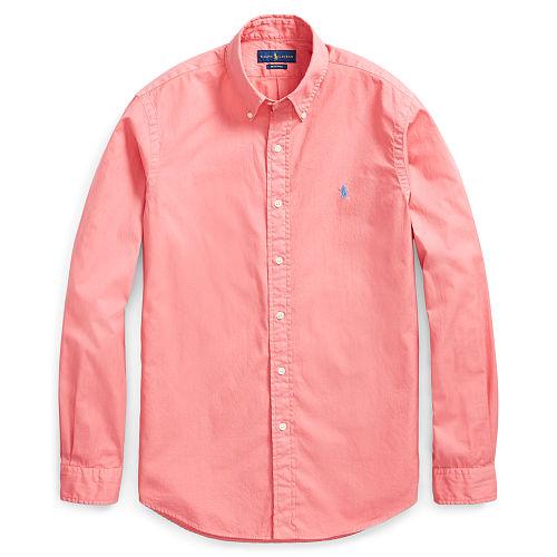 Polo Ralph Lauren Standard Fit Cotton Shirt Cruise Pink