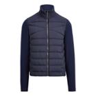 Ralph Lauren Paneled Stretch Jacket Dark French Navy Melange