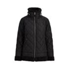 Ralph Lauren Faux-shearling-trim Jacket Black