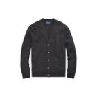 Ralph Lauren Washable Merino Wool Cardigan Dark Granite Heather 1x Big
