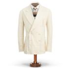 Ralph Lauren Linen Tweed Suit Jacket Cream