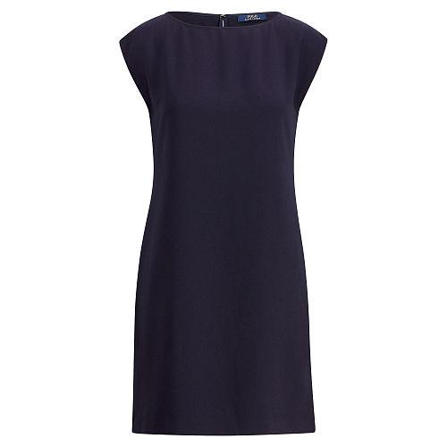 Polo Ralph Lauren Crepe Cap-sleeve Dress