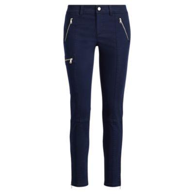 Ralph Lauren Twill Skinny Cargo Pant Rl Navy 8p