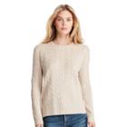 Polo Ralph Lauren Cable-knit Cashmere Sweater Amber Grain Heather