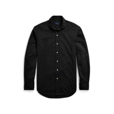 Ralph Lauren Classic Fit Twill Shirt Polo Black