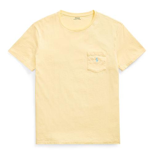 Polo Ralph Lauren Cotton Jersey Pocket T-shirt Banana Peel