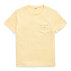 Polo Ralph Lauren Cotton Jersey Pocket T-shirt Banana Peel