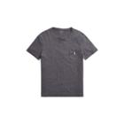 Ralph Lauren Custom Slim Fit Cotton T-shirt Charcoal Grey