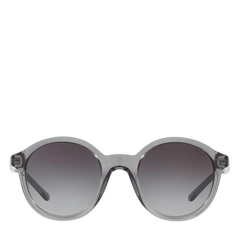 Polo Ralph Lauren Rounded Sunglasses Gradient Grey