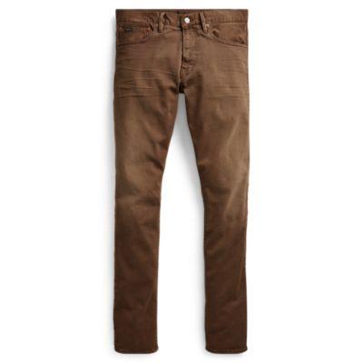 Ralph Lauren Sullivan Slim Stretch Jean Erikson Tobacco