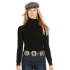 Polo Ralph Lauren Slim-fit Cashmere Turtleneck Polo Black