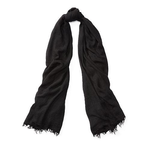 Polo Ralph Lauren Viscose-cashmere Scarf Black