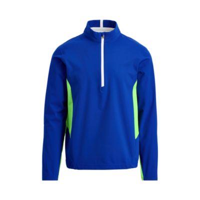 Ralph Lauren Performance Half-zip Pullover Speed Royal/ranger Lime